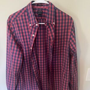 Slim Untucked Performance J. Crew Button Down
